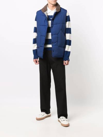 Mackintosh striped rugby shirt outlook