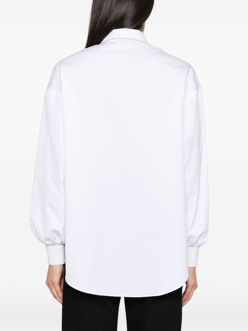 crystal-embellished cotton shirt 4