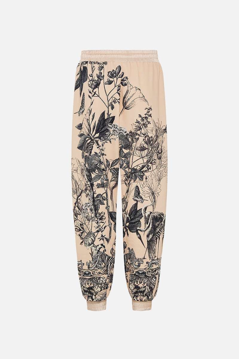 JERSEY TRACK PANT WITH SILK DETAILS 8