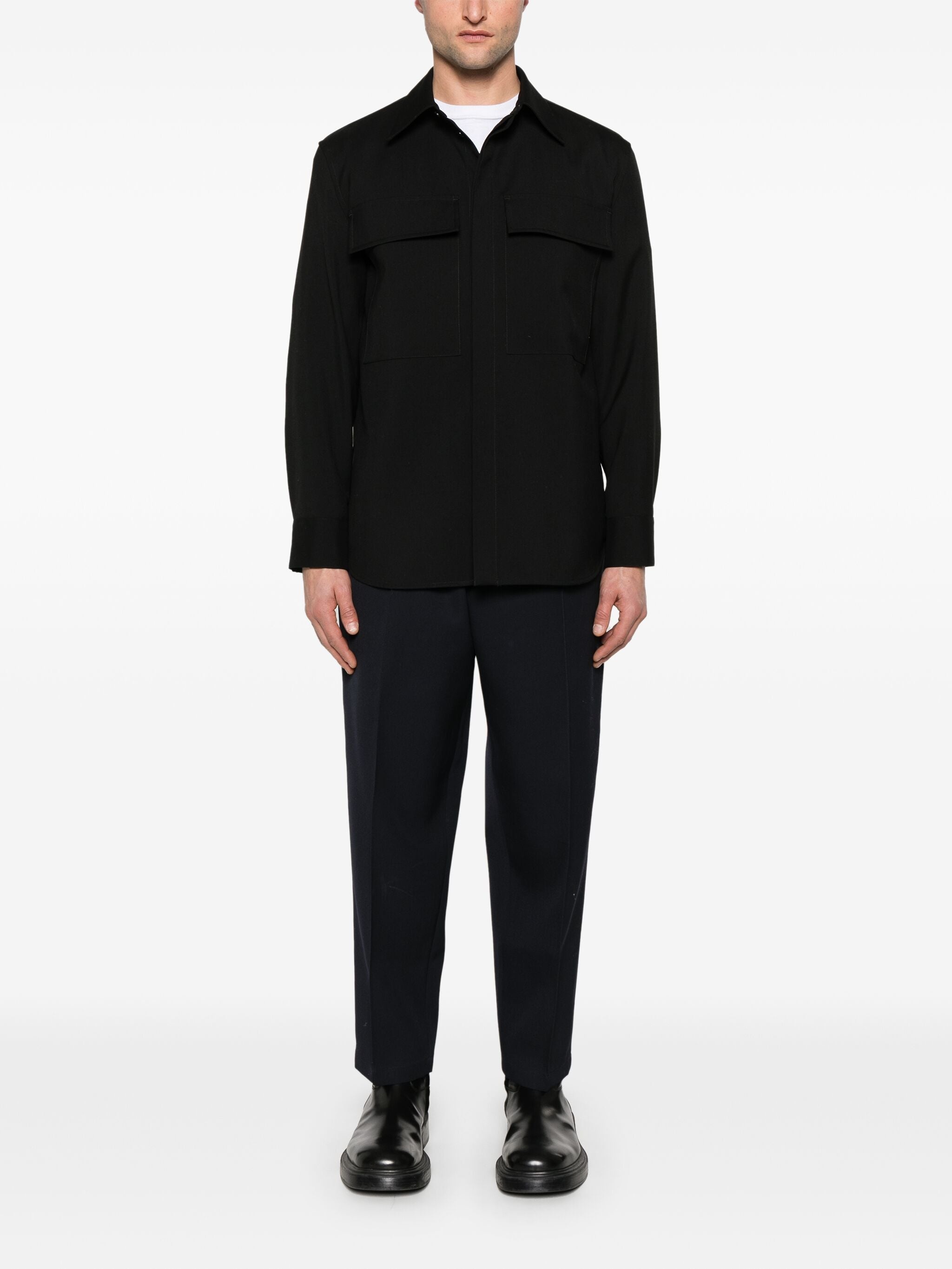 Wool Overshirt - 5
