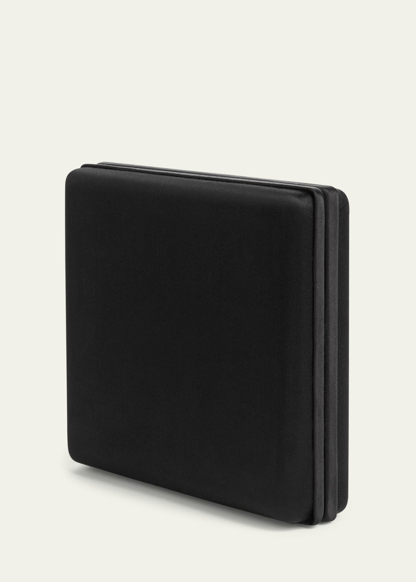 Box Satin Clutch Bag - 2