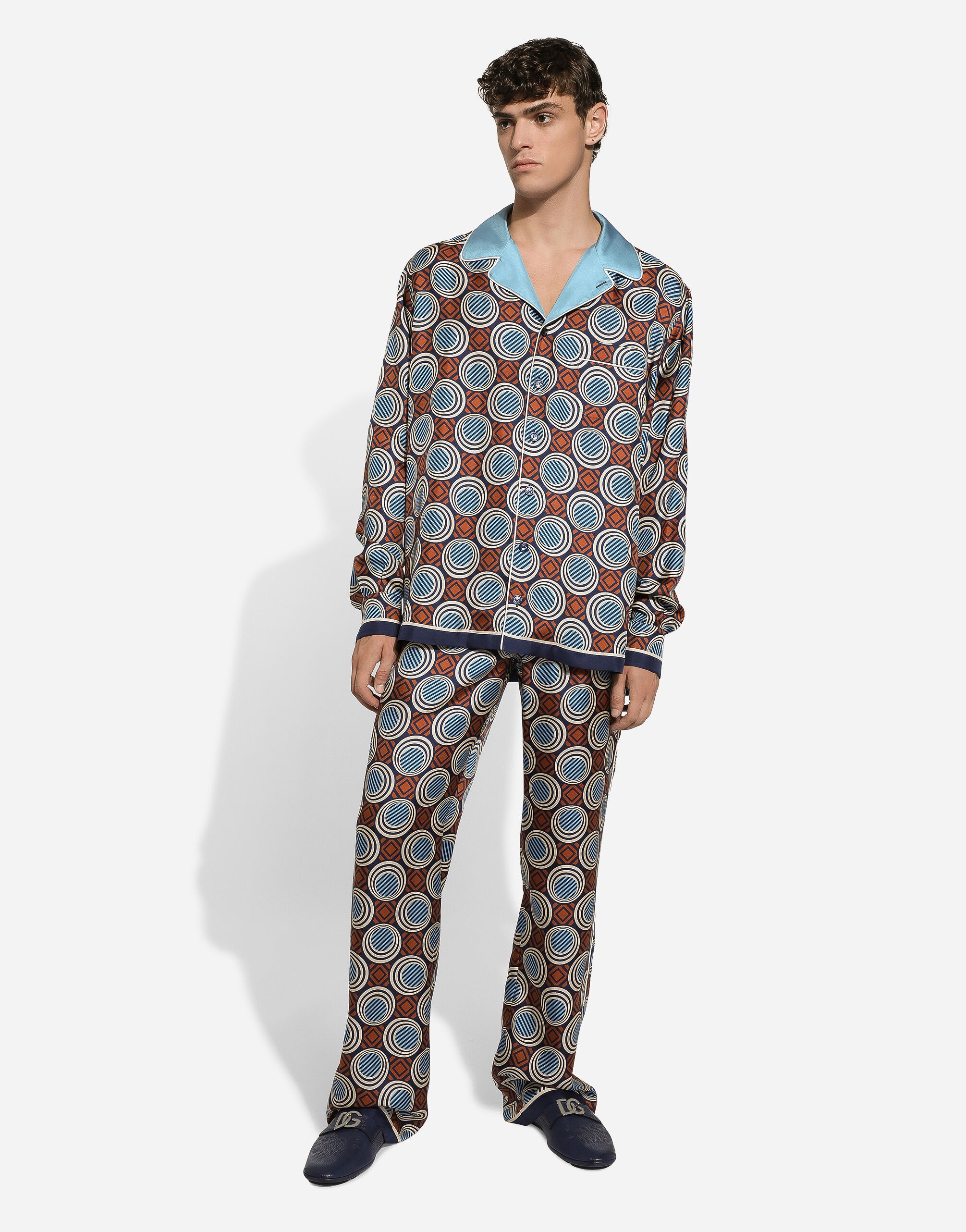 Printed silk shirt - 5