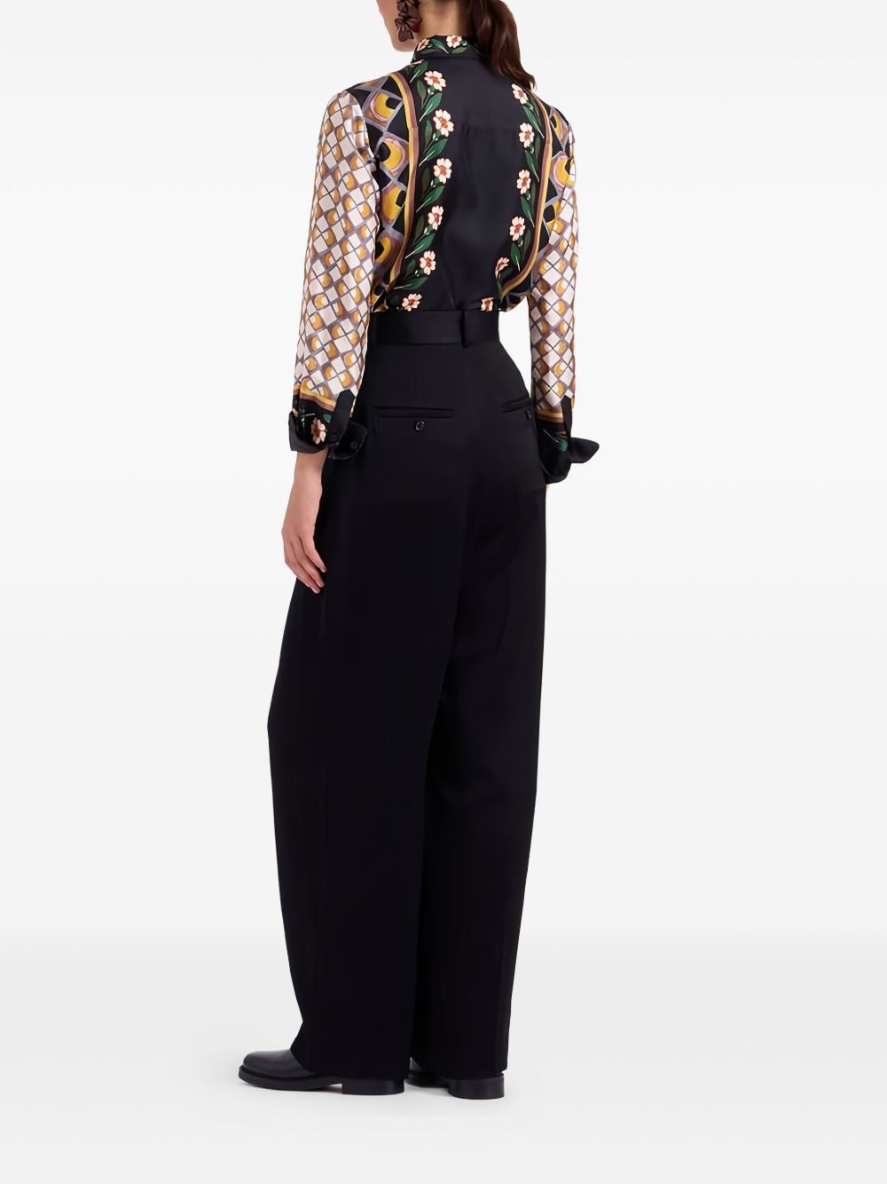 Brooklyn high-waisted trousers - 4