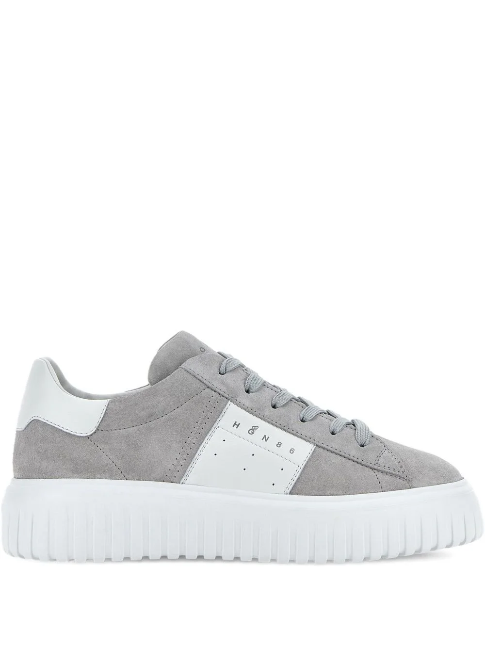 H-Stripes suede sneakers - 1