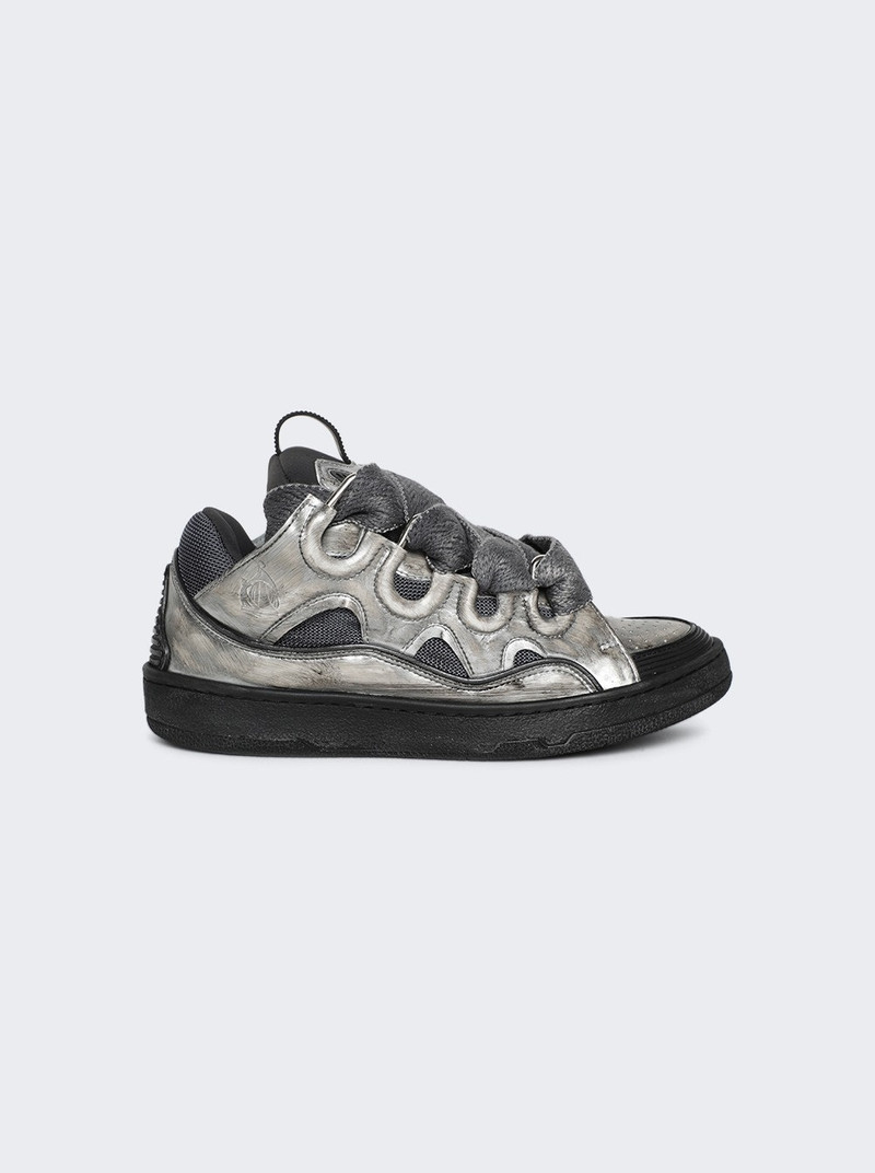 Curb chunky leather sneakers 1