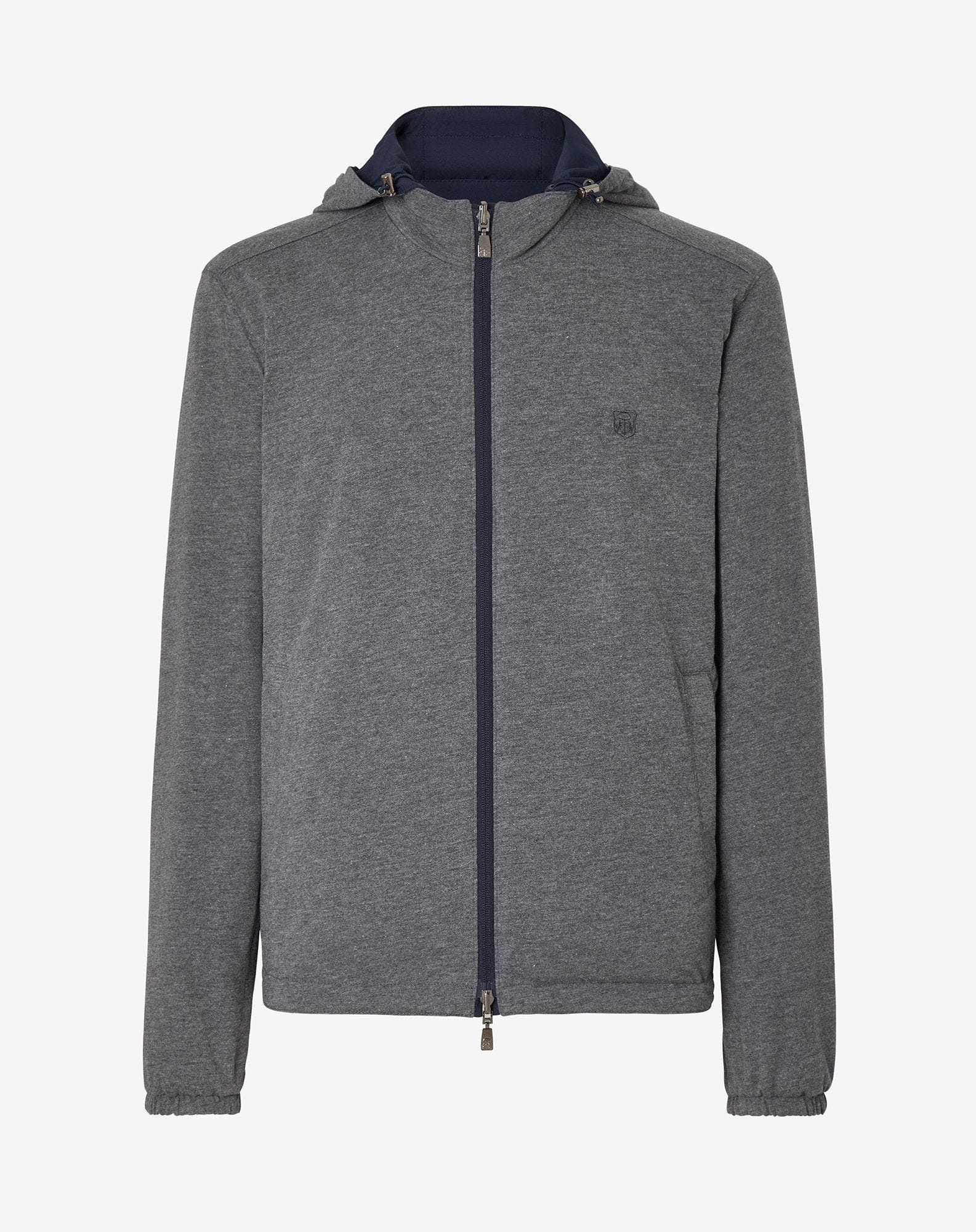 Reversible blue rain jacket - 6
