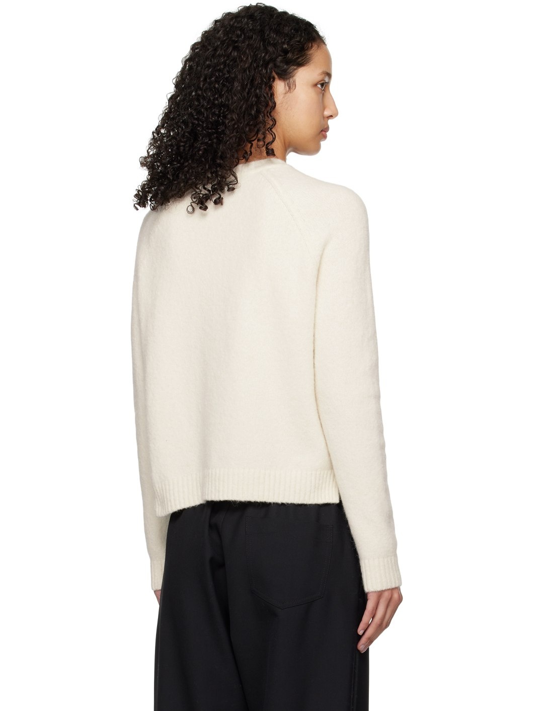 Off-White Rib Sweater - 3