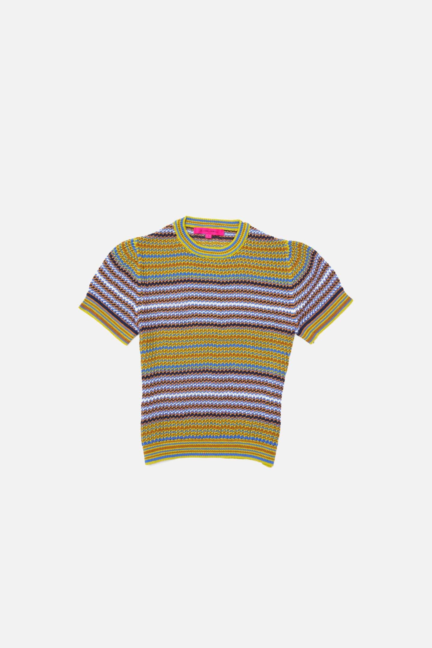 NOVA NET STRIPE WOMEN'S TOP - 1