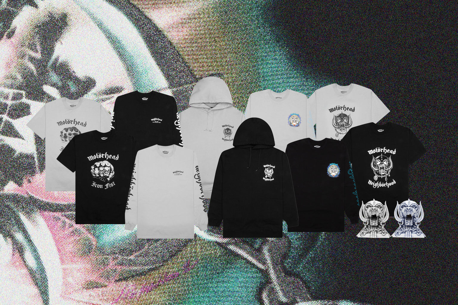 NEIGHBORHOOD X MOTOR HEAD 2 S/S C-TEE - GREY - 5