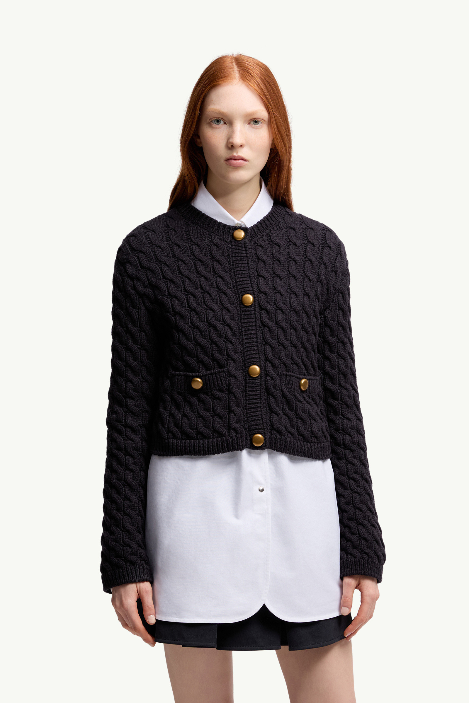 Cotton Blend Cardigan - 3