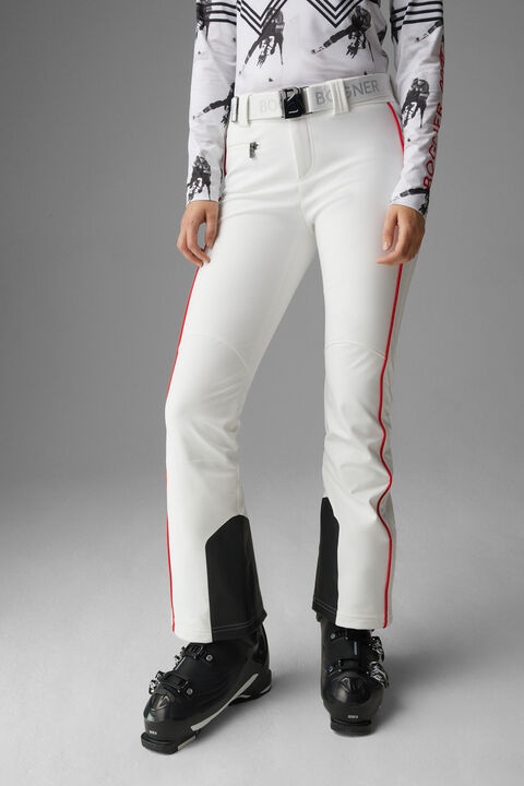 BOGNER Maddy Ski pants in White/Red