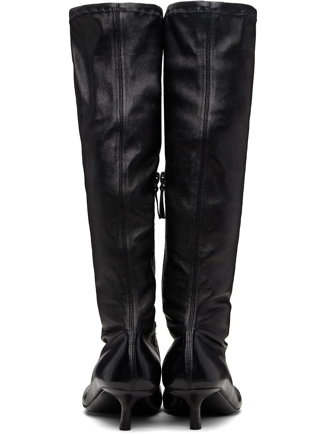 Black Cotama Tall Boots - 2