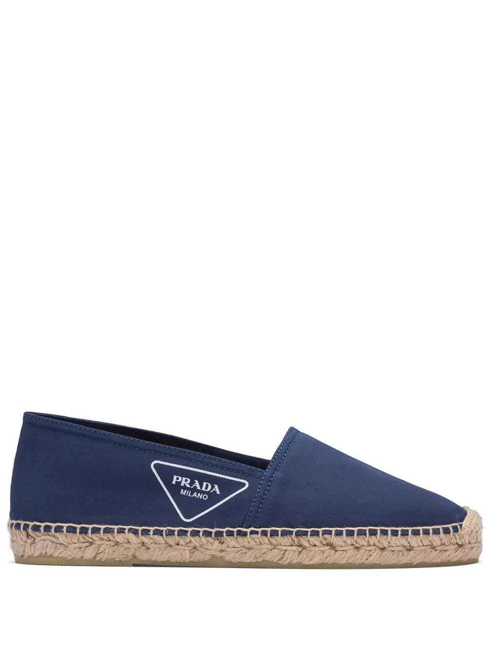 slip-on gabardine espadrilles - 1