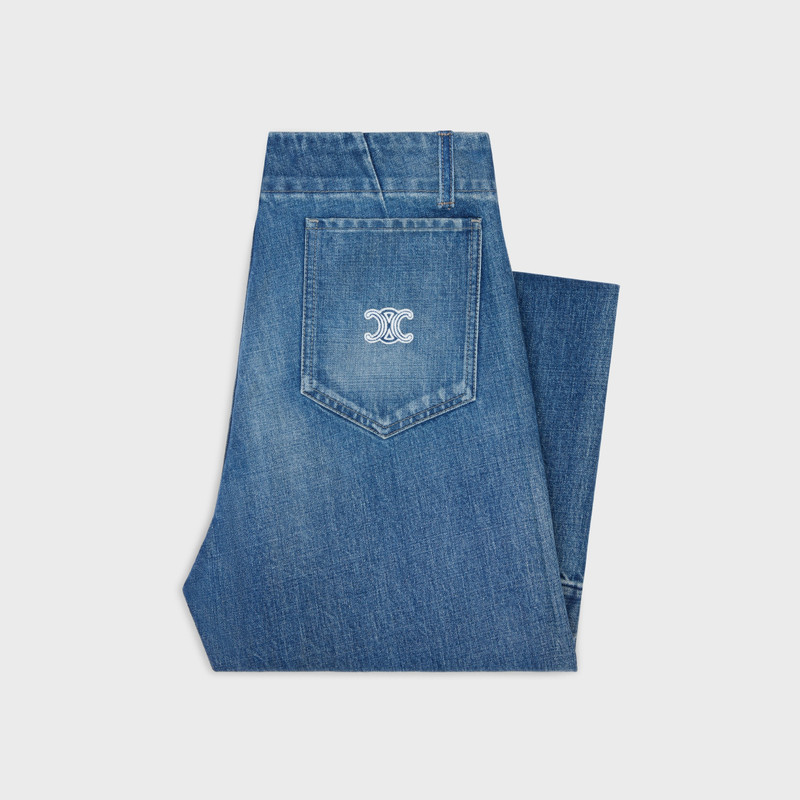 CELINE flare jeans 002 IN LIGHTWEIGHT COTTON DENIM outlook