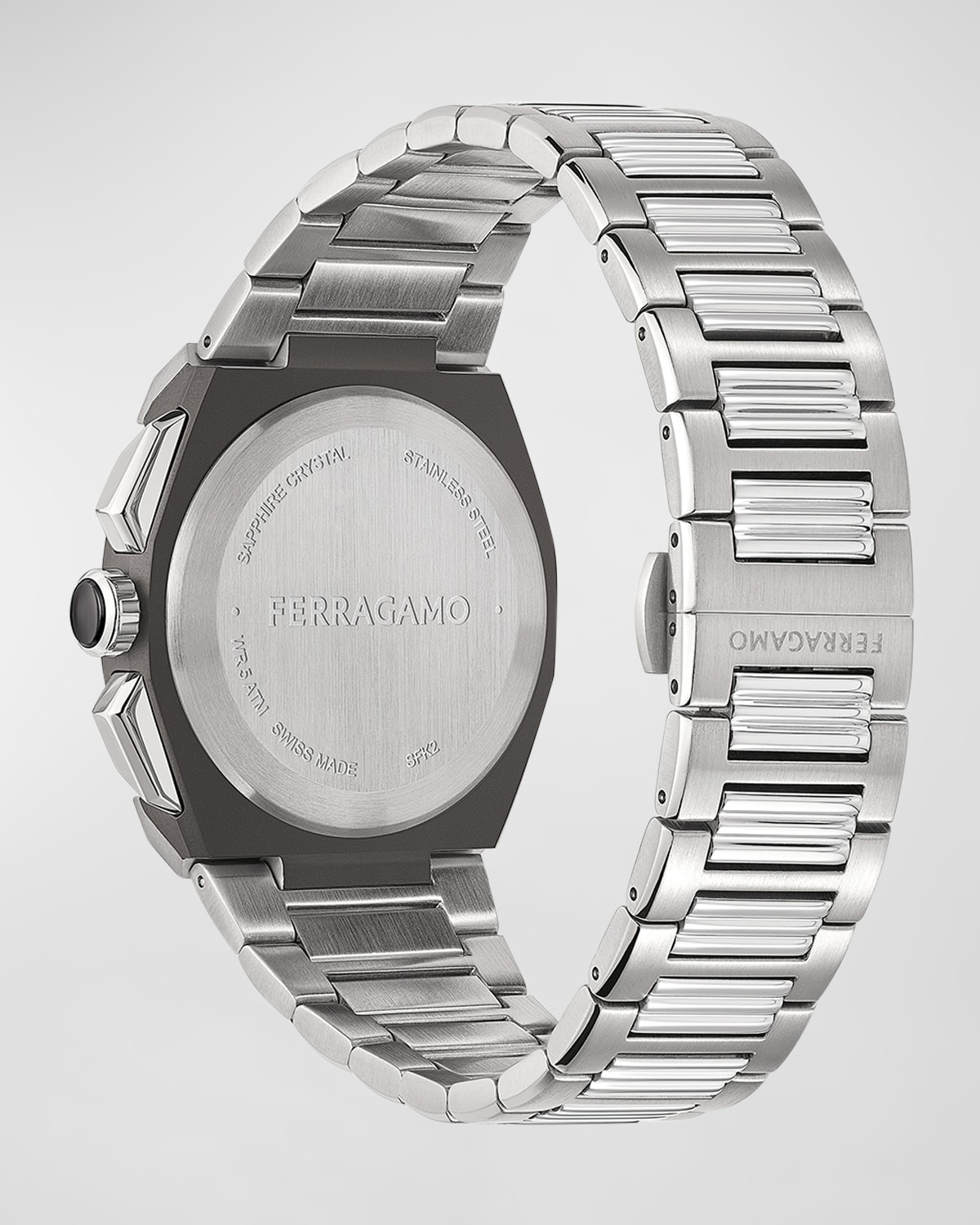 Men's 43mm Supreme Chrono Watch with Bracelet Strap - 3