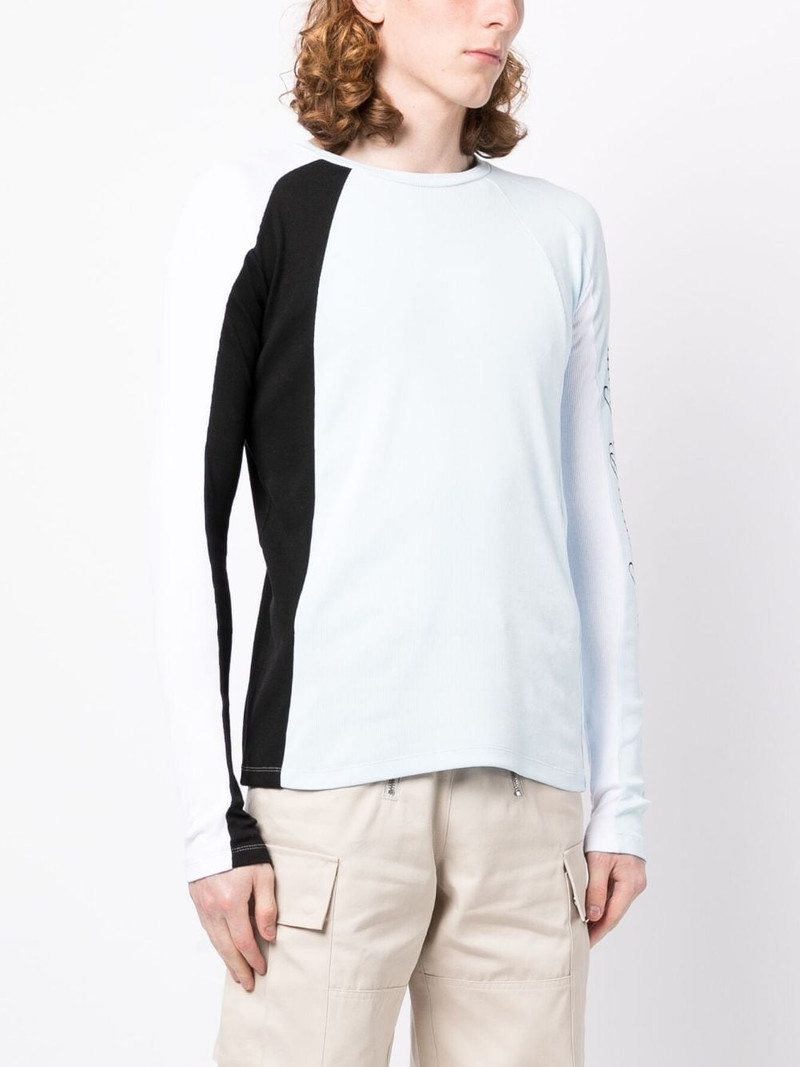 logo-print long-sleeve T-shirt 3