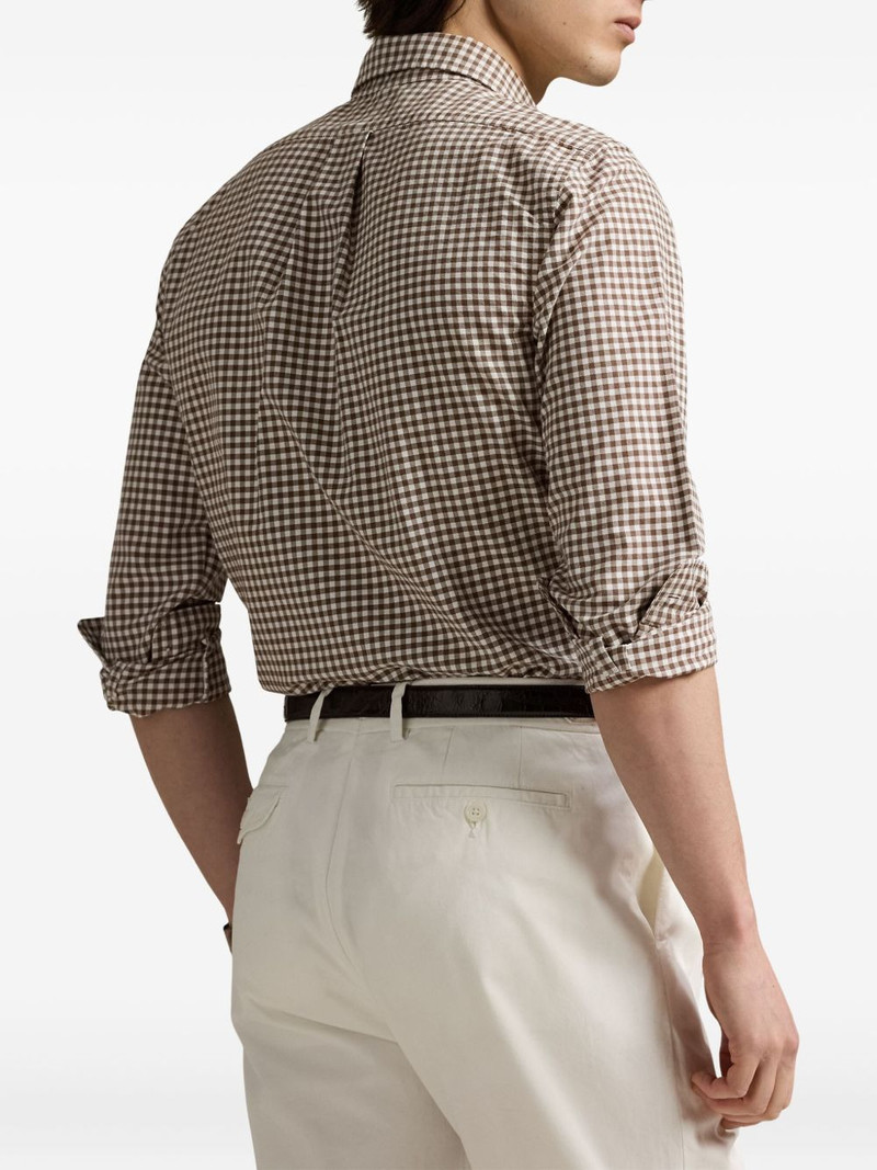 checked button-down shirt 4