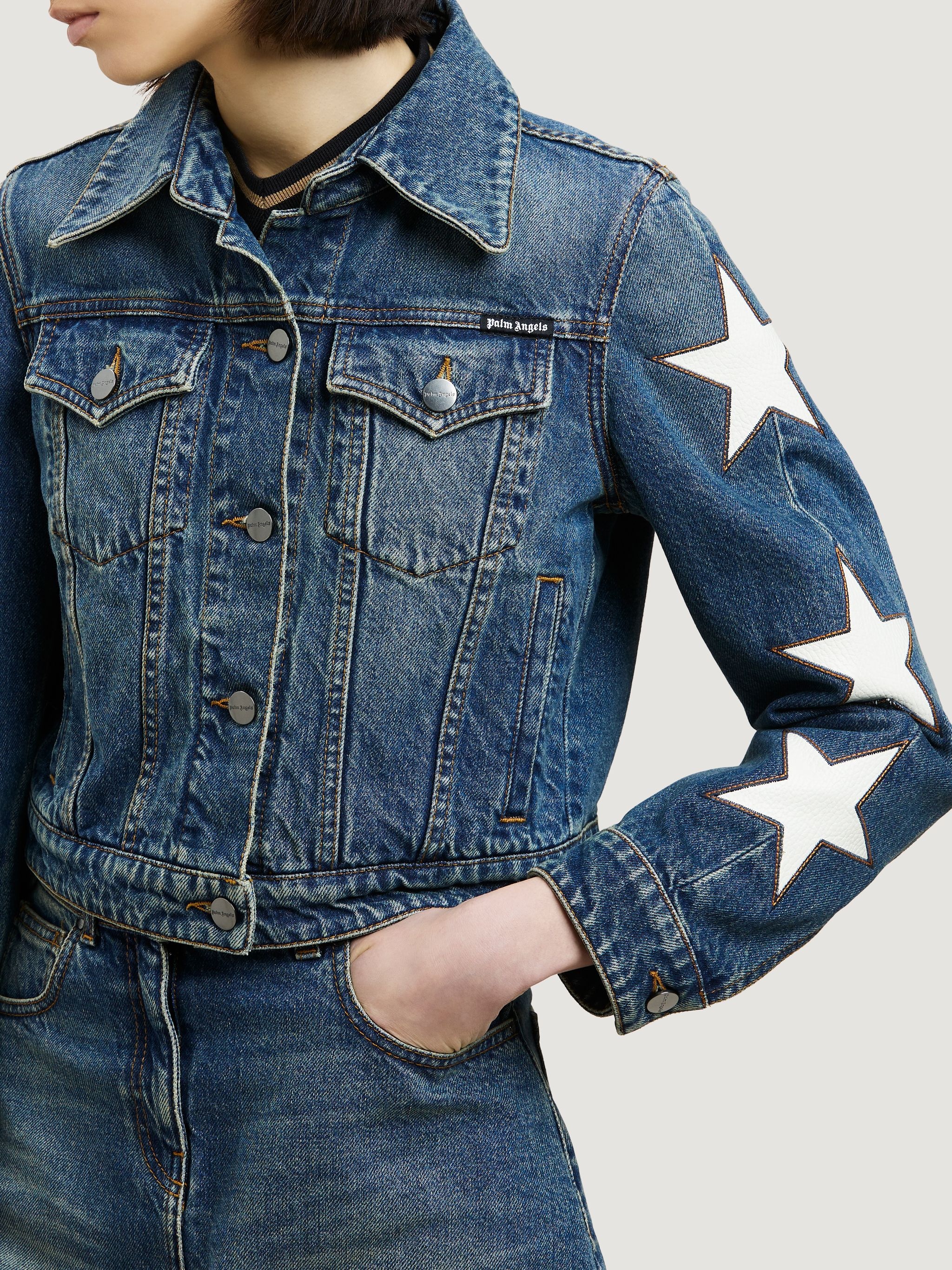 STARS DENIM JACKET - 6