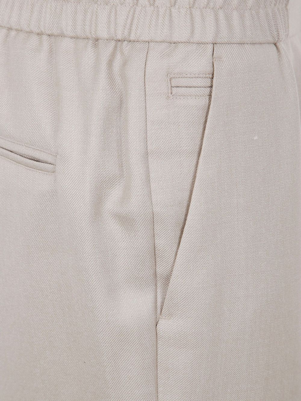 elasticated-waist trousers - 3
