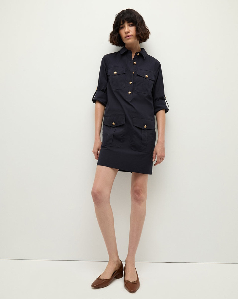 VERONICA BEARD SAUDE CARGO DRESS outlook