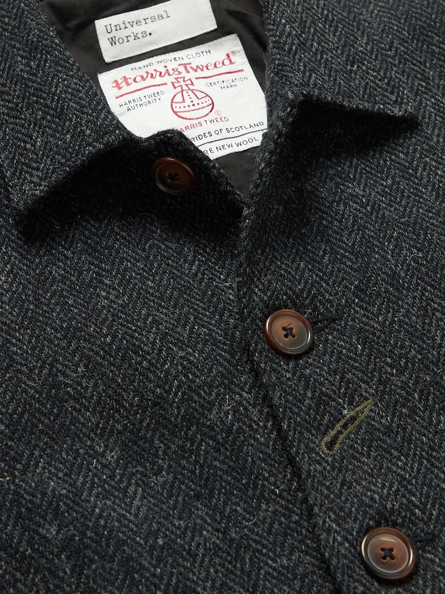 Bakers Herringbone Wool-Tweed Chore Jacket - 5