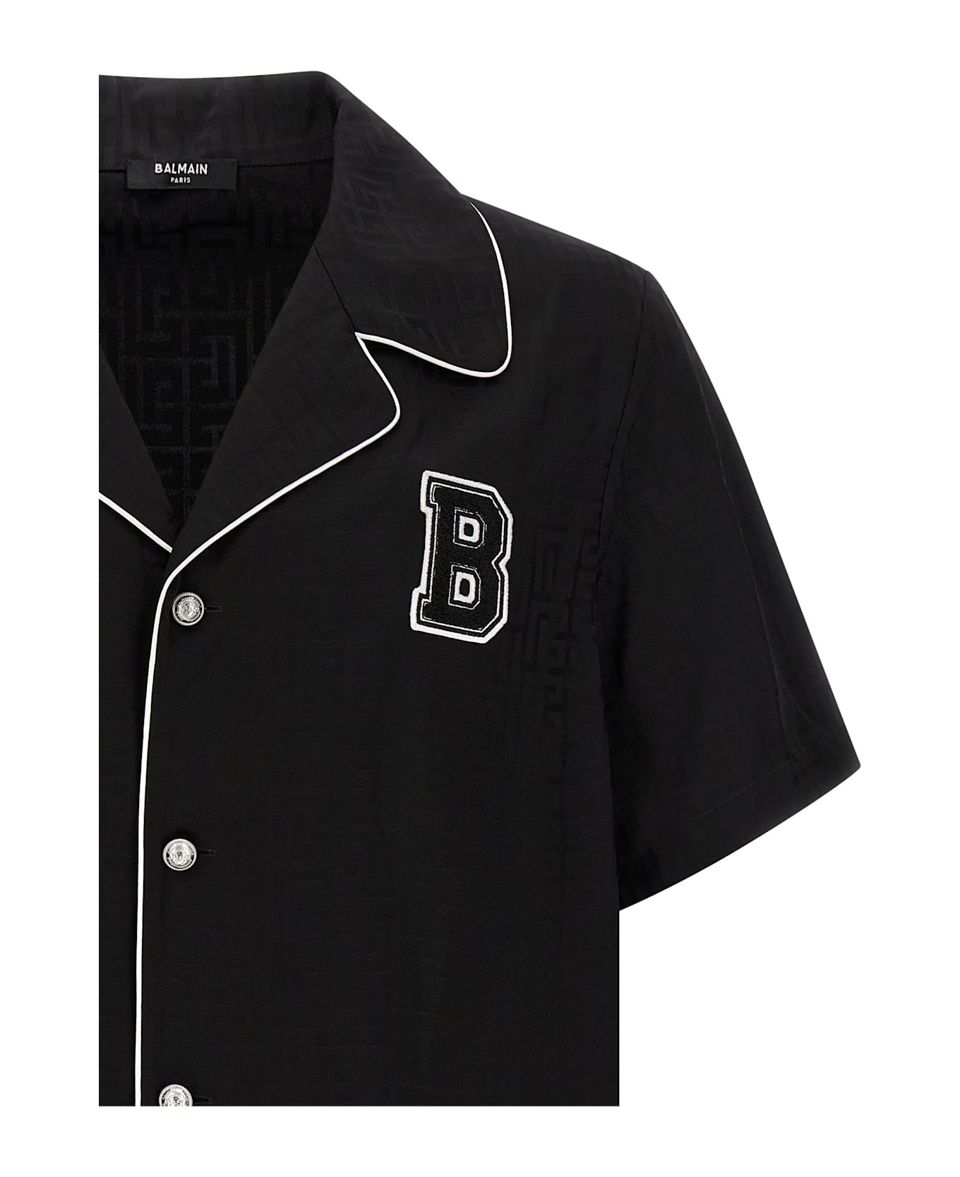 'balmain Varsity' Shirt - 3