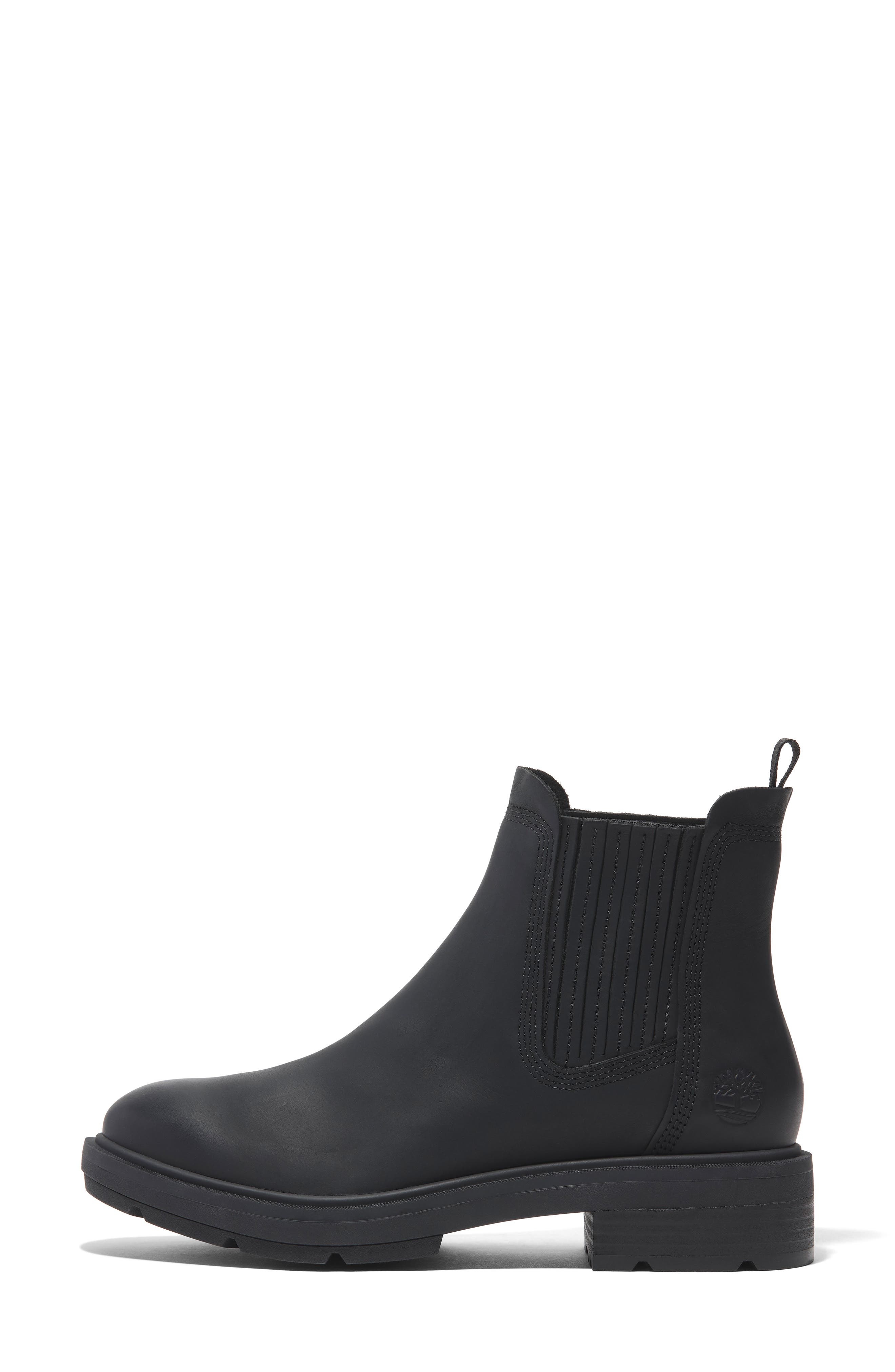 Timberland Brimfield Chelsea Boot in Black Full Grain at Nordstrom - 7