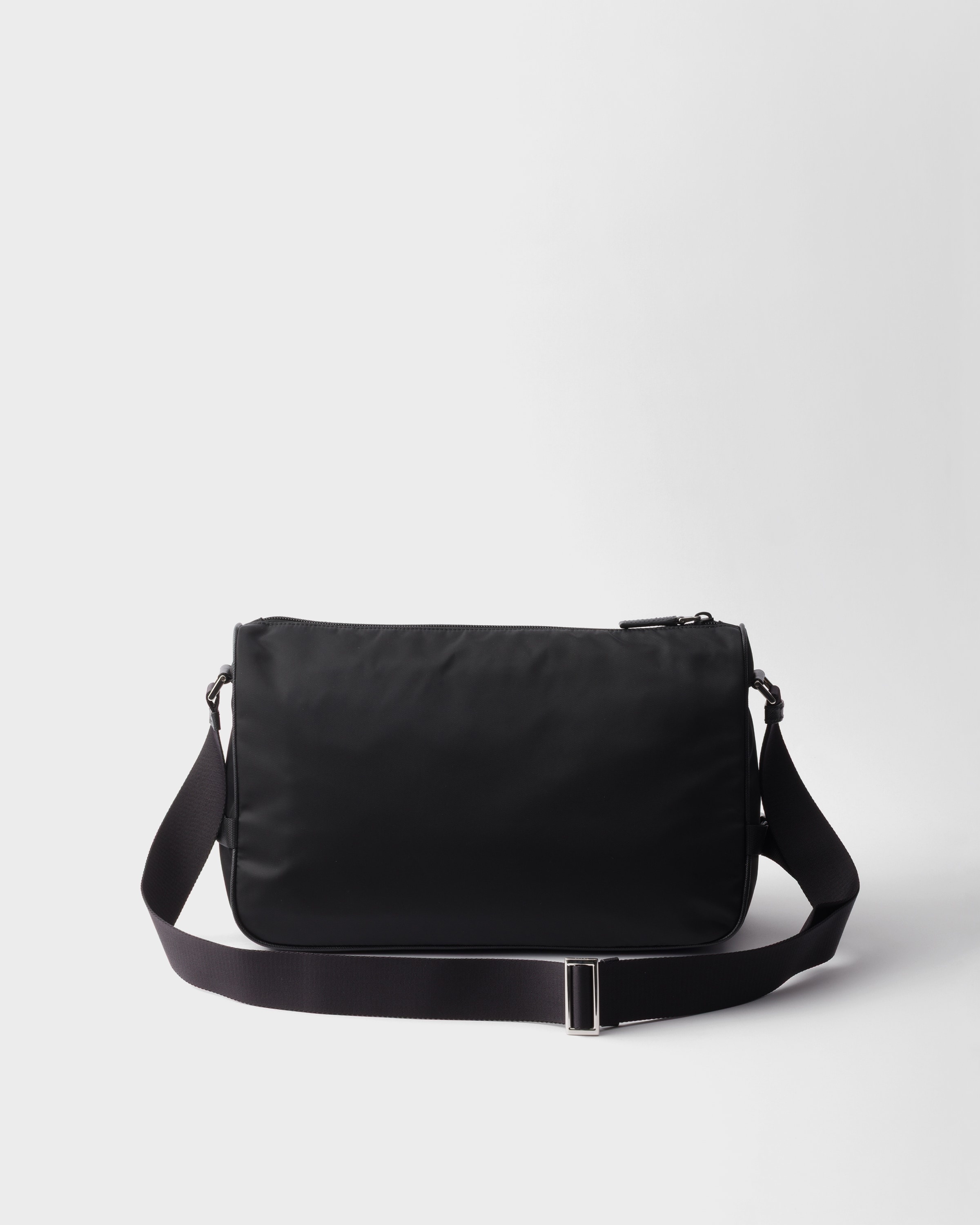 Large Re-Nylon and Saffiano leather shoulder bag - 4