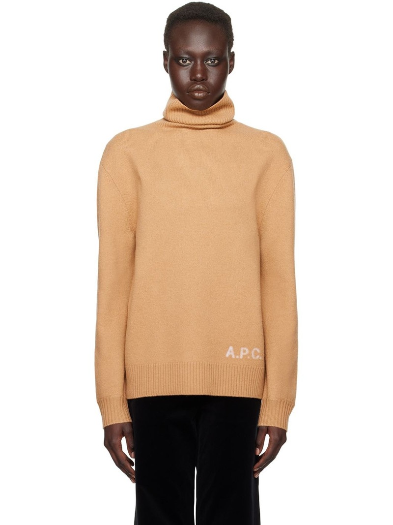 Tan Walter Turtleneck - 1