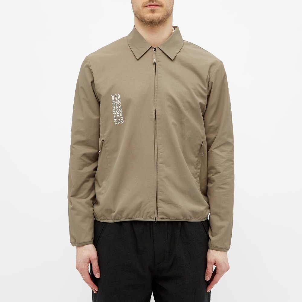 Wood Wood Clive Zip Logo Blouson - 4