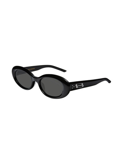 GENTLE MONSTER Molta 01 oval-frame sunglasses outlook