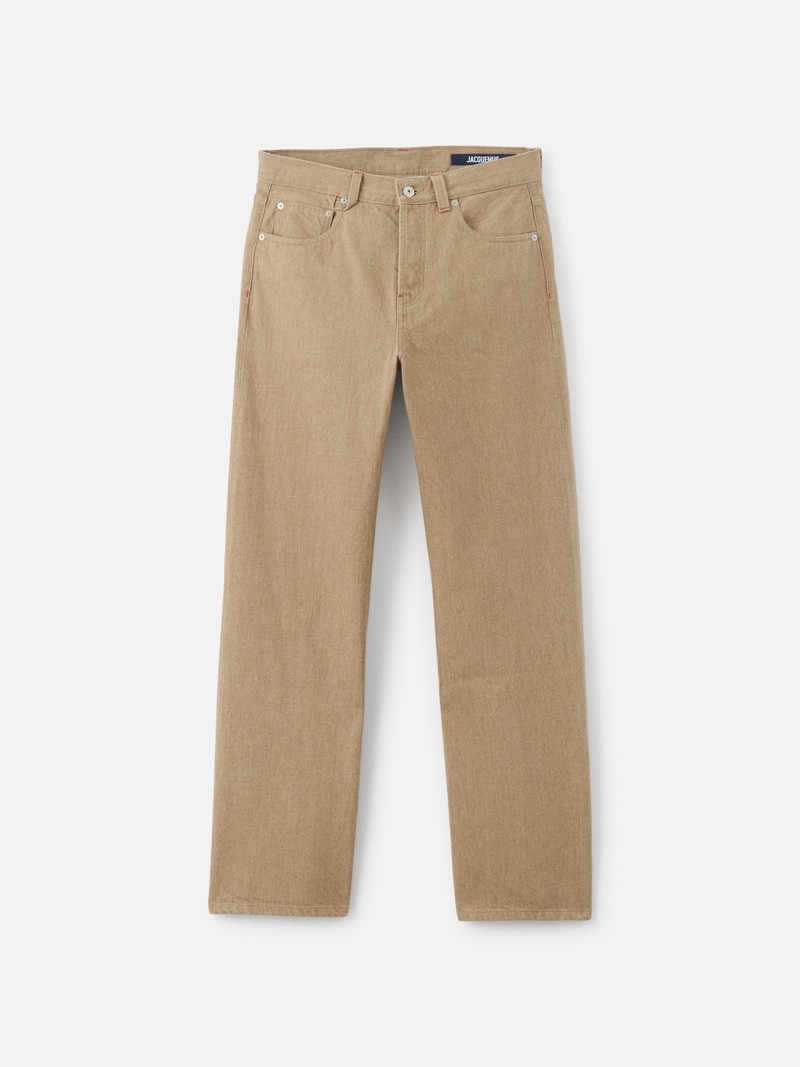 The straight de-Nîmes denim pants - 1