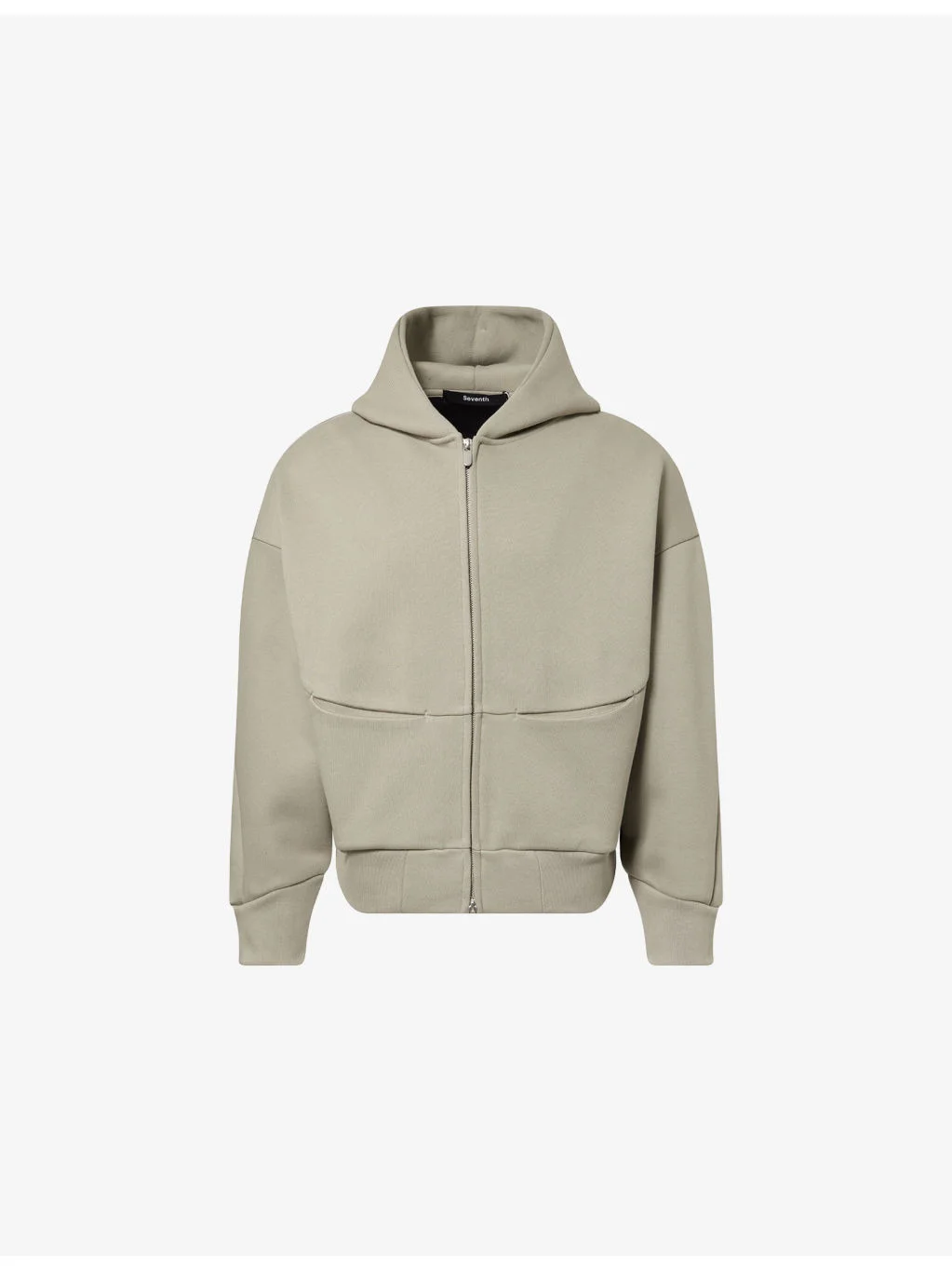 V2 Panelled Cotton-Blend Hoody - 1