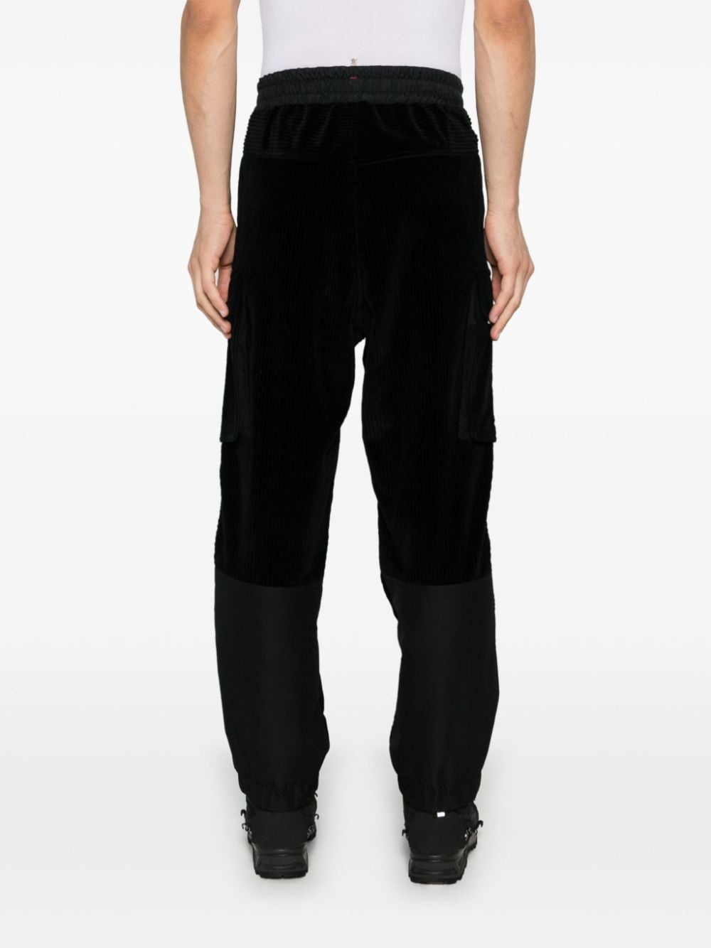 corduroy track pants - 4