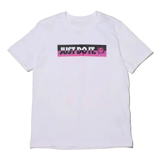 Nike Sportswear Letter Printing Sports Male White DD1277-100 - 1