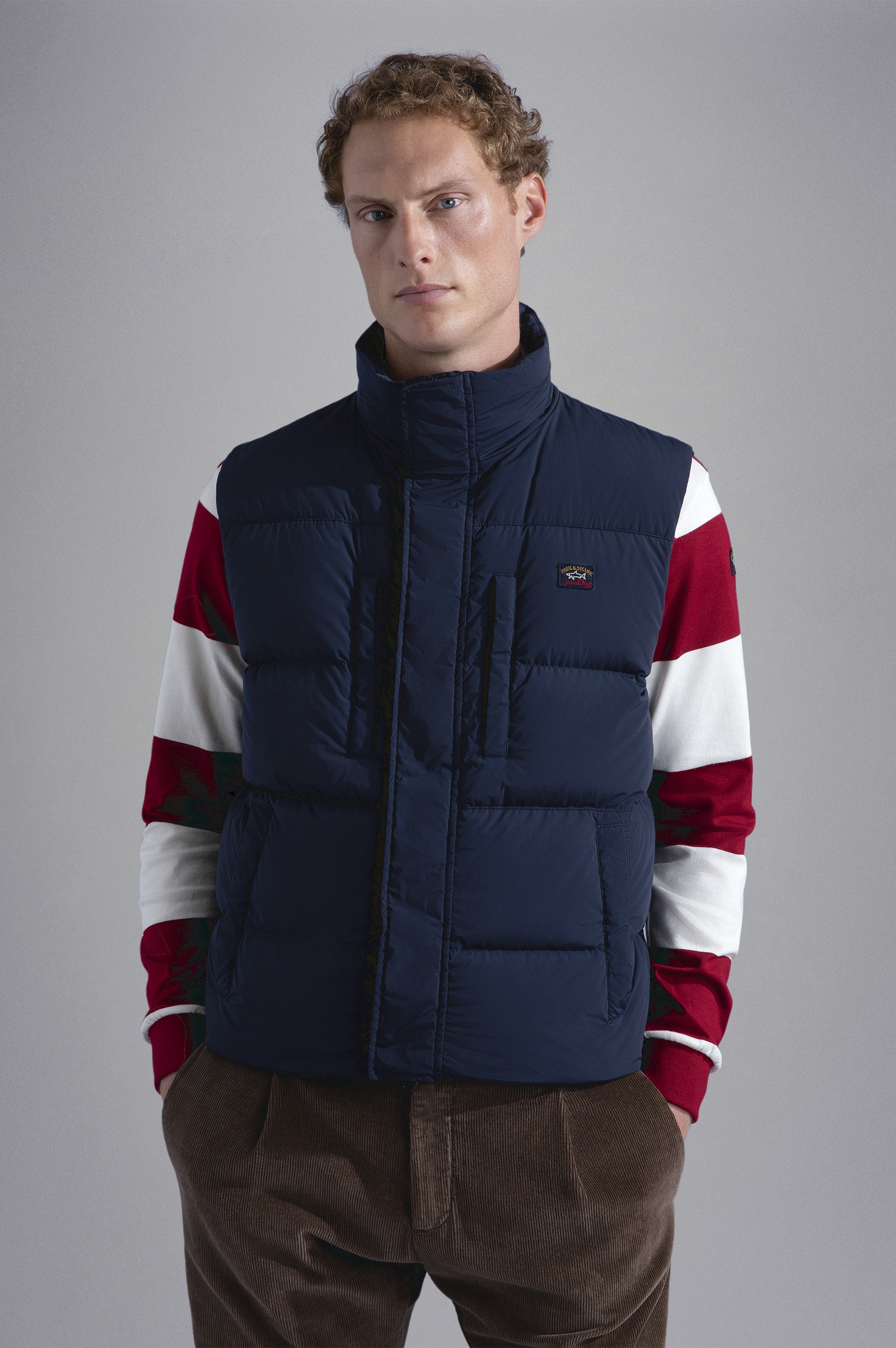 GARMENT DYED ECONYL® NYLON VEST - 6
