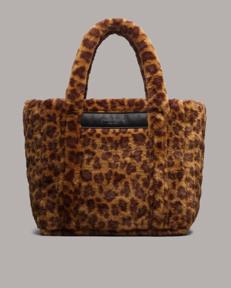 Small Cloud Tote - Leopard Faux Fur
Small Tote Bag 1