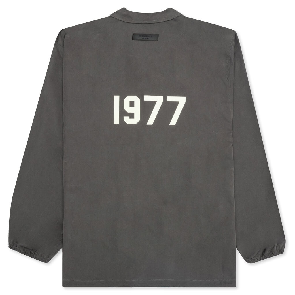 FEAR OF GOD ESSENTIALS 1977 COACHES JACKET - IRON - 2