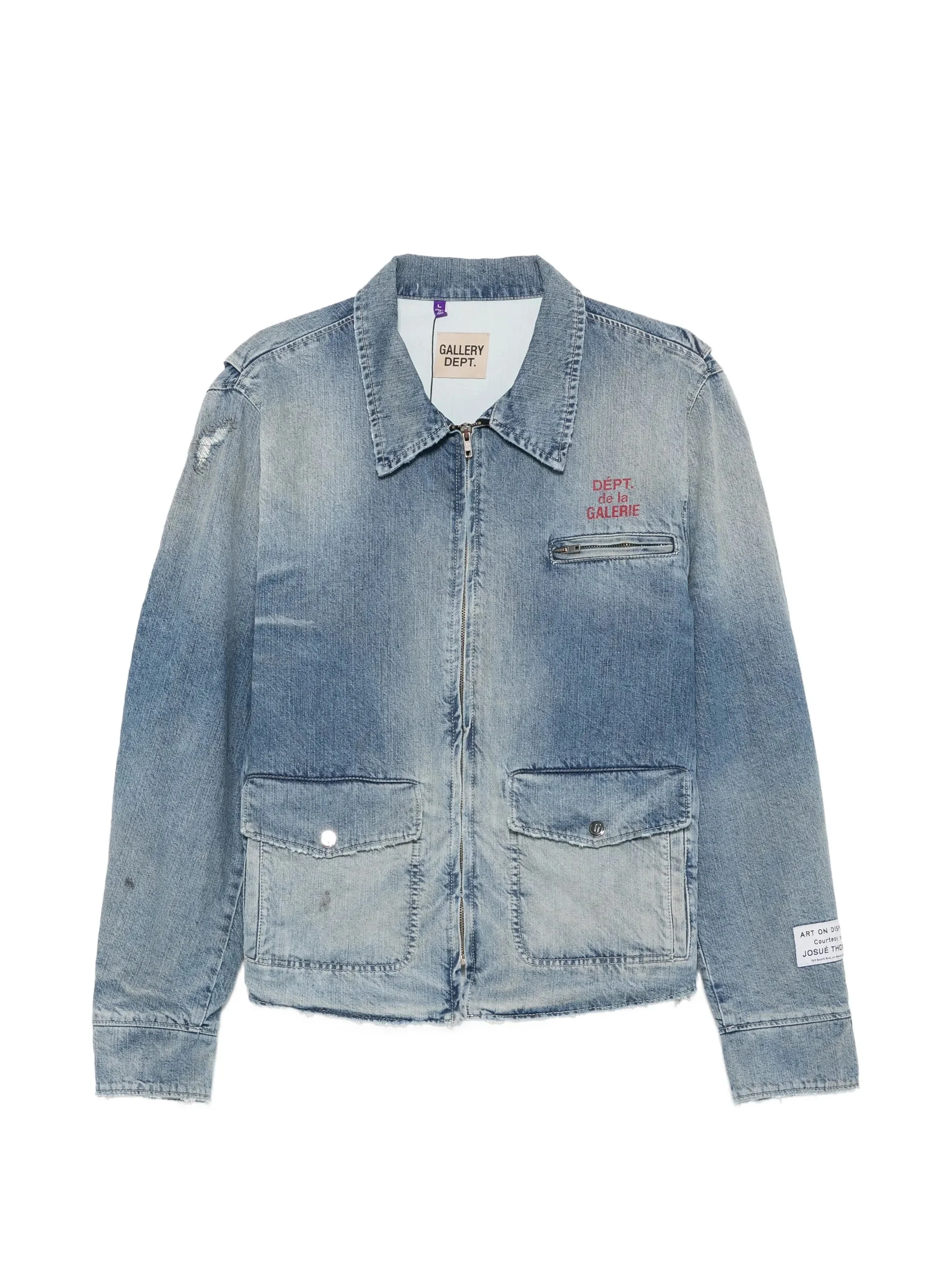 Gallery Dept. Faded-effect Denim Jacket - 1