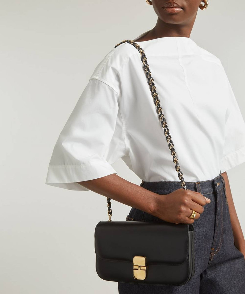 A.P.C. Grace Baguette Chain Shoulder Bag outlook