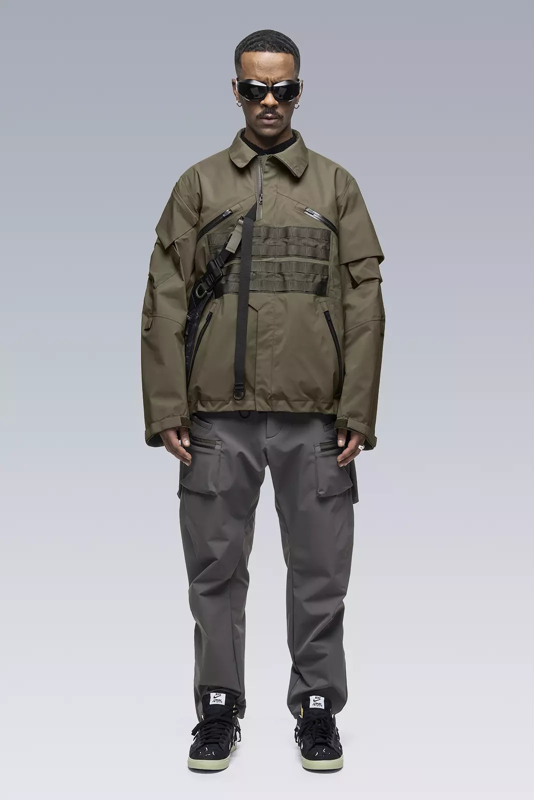 J1WTS-GT 3L Gore-Tex Pro Interops Jacket RAF Green - 1