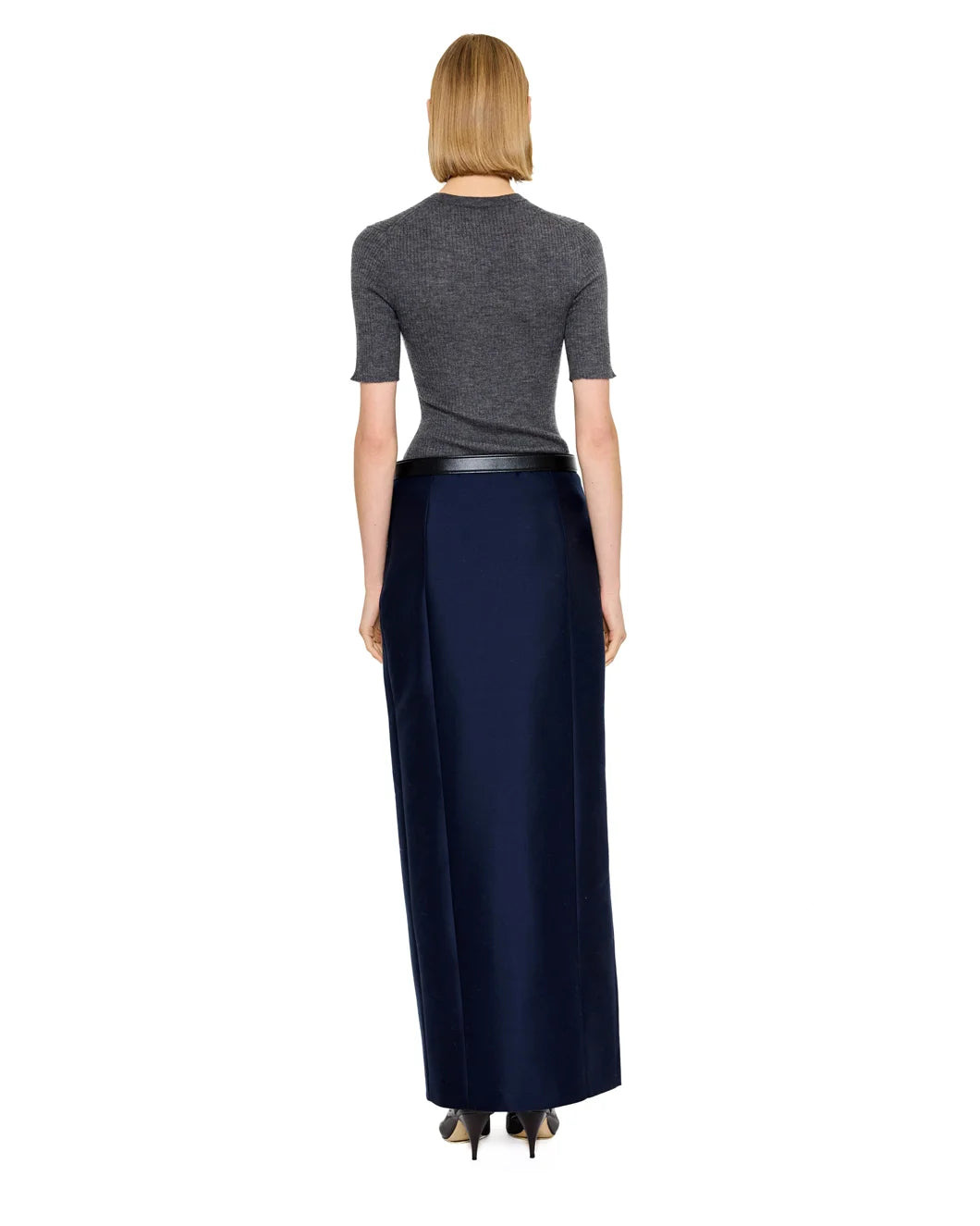 BELSIZE RIBBED ORGANIC CASHMERE SWEATER - 4