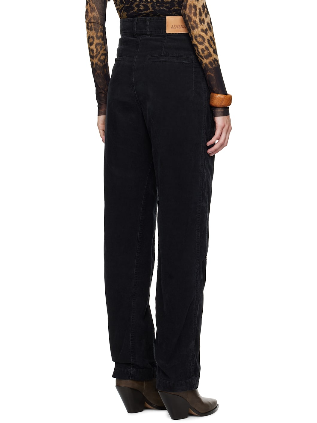 Black Emmy Trousers - 3