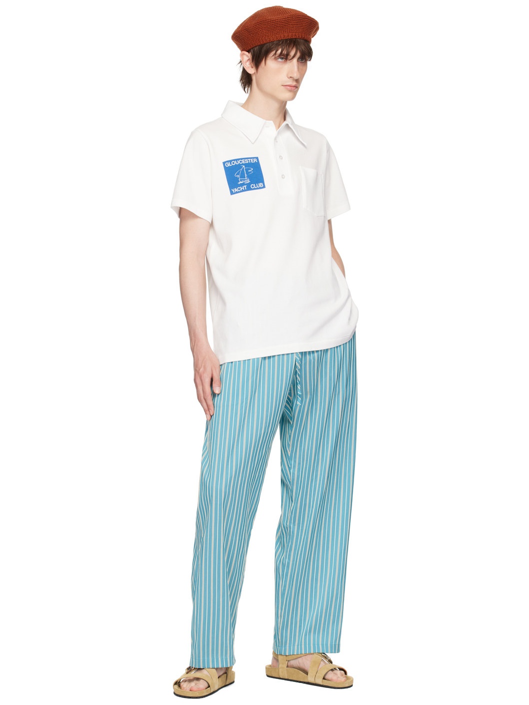 White Gloucester Yacht Polo - 4