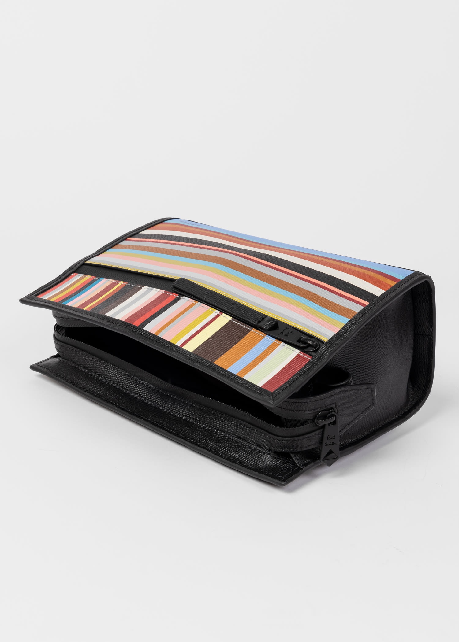 'Signature Stripe' Wash Bag - 5