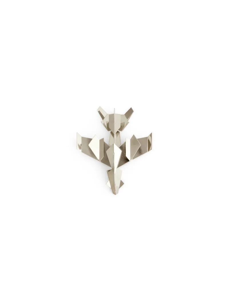 Silver Paper Plane Earrings - 6