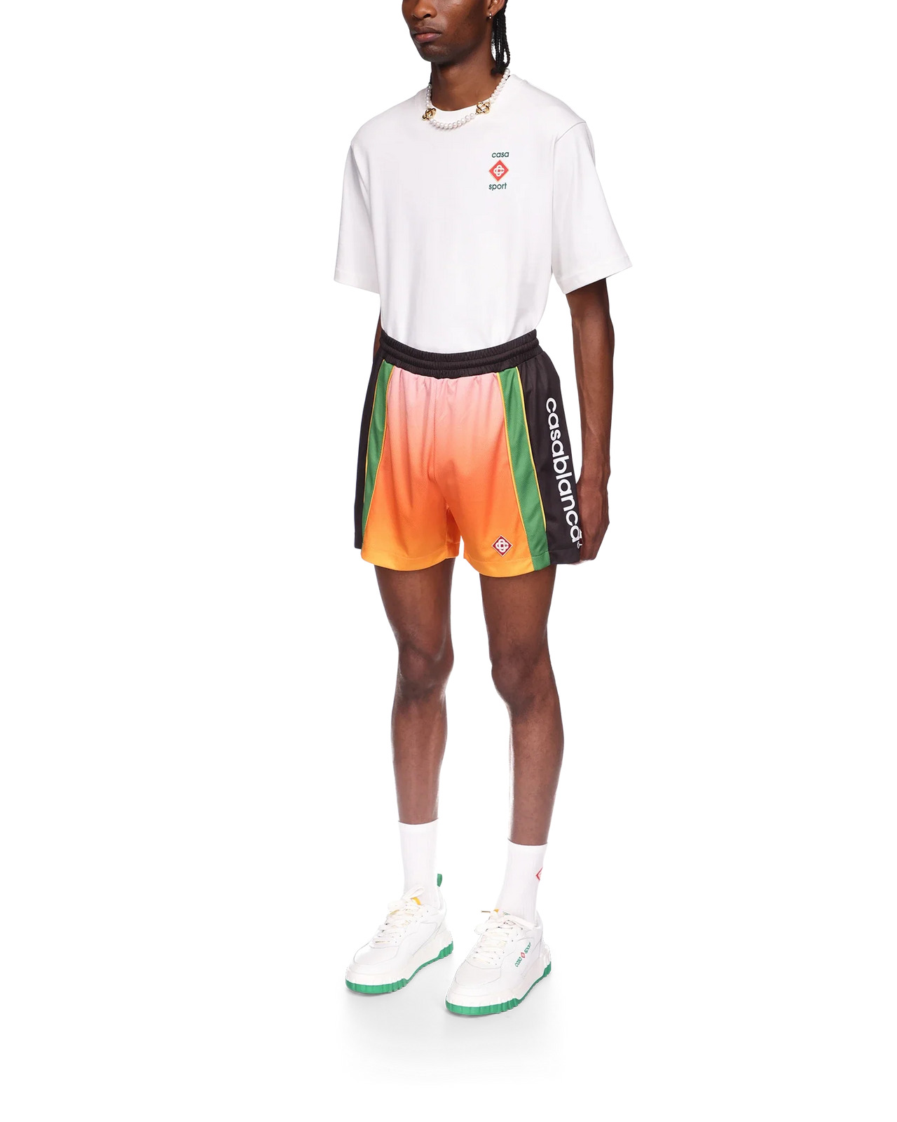 Gradient Football Shorts - 3