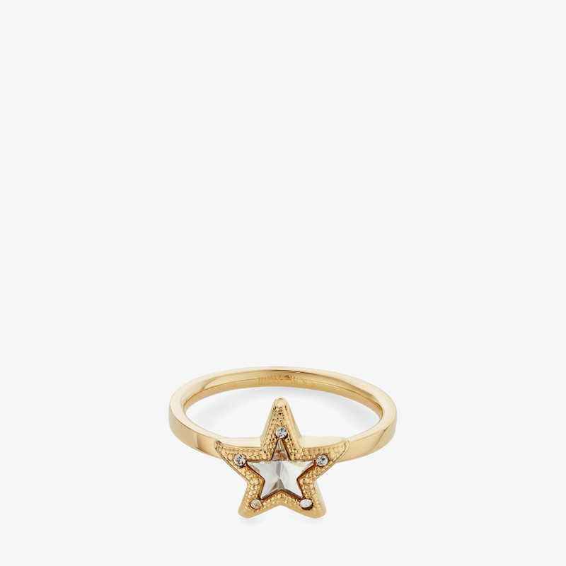 JC Star Ring
Gold-Finish Metal Star Ring with Swarovski Crystals 1