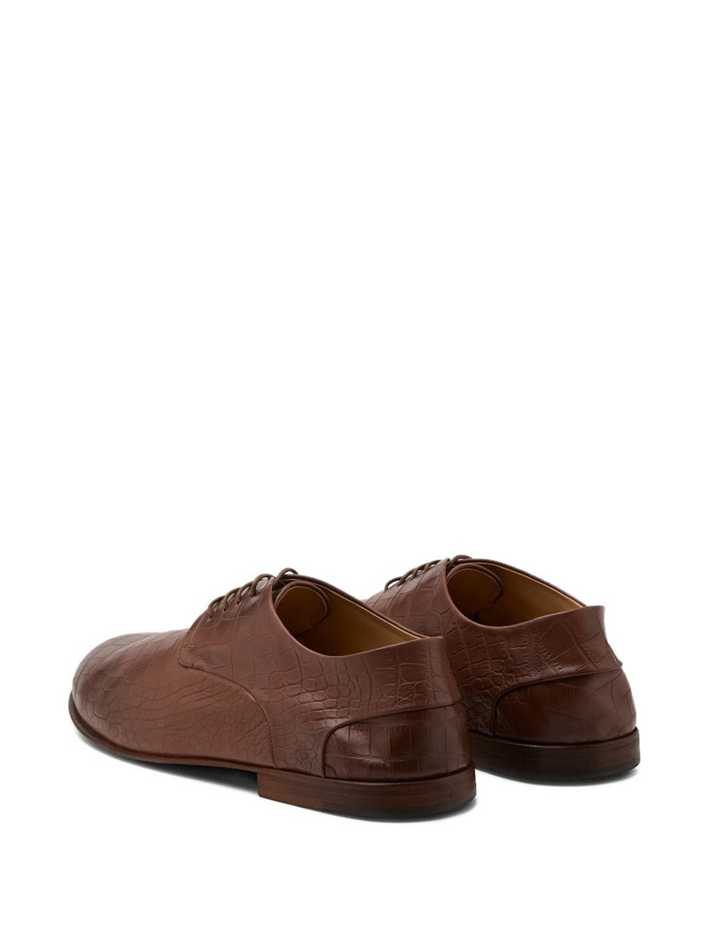 Stucco textured derby shoes 3