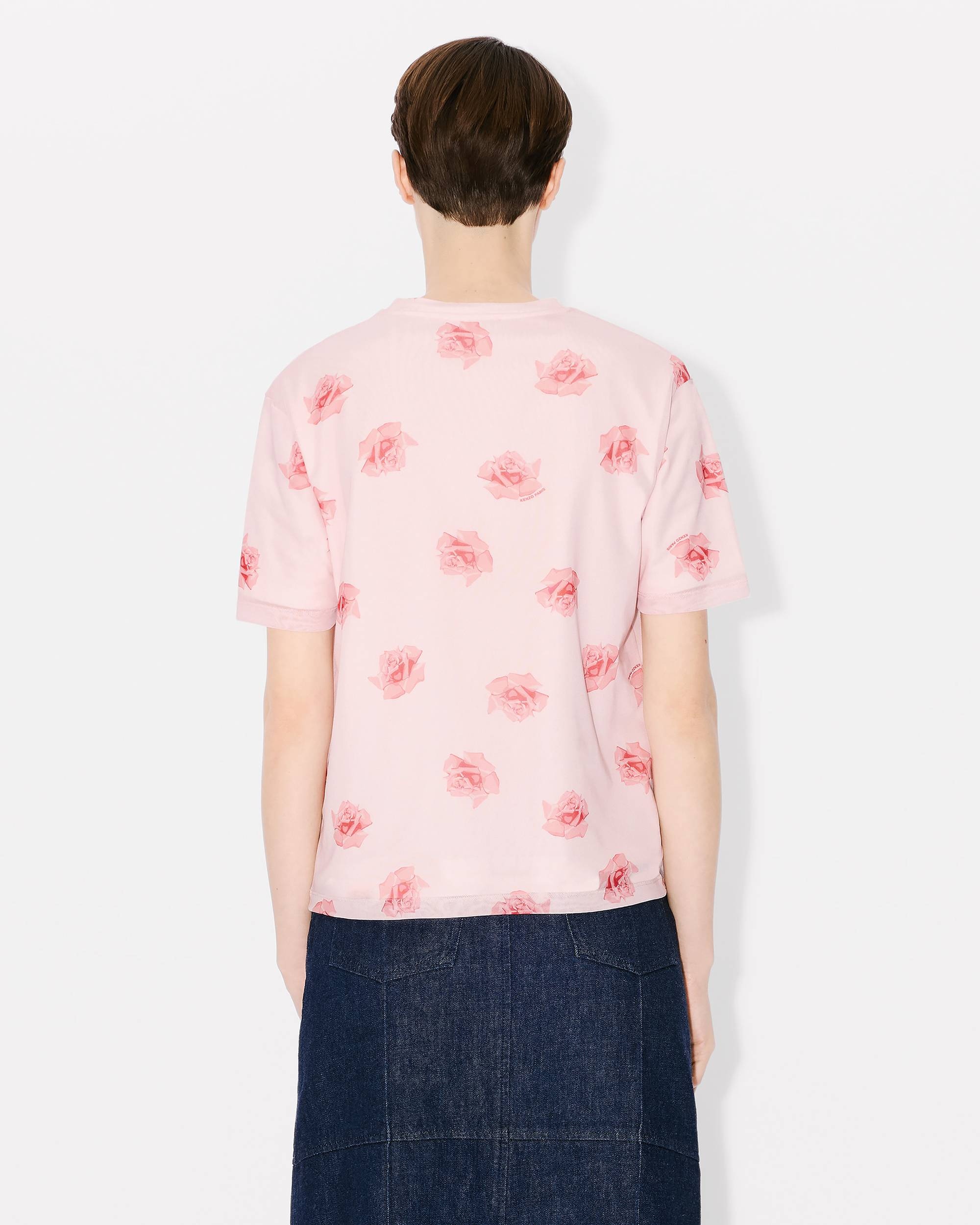 'KENZO Rose' double layer T-shirt - 4
